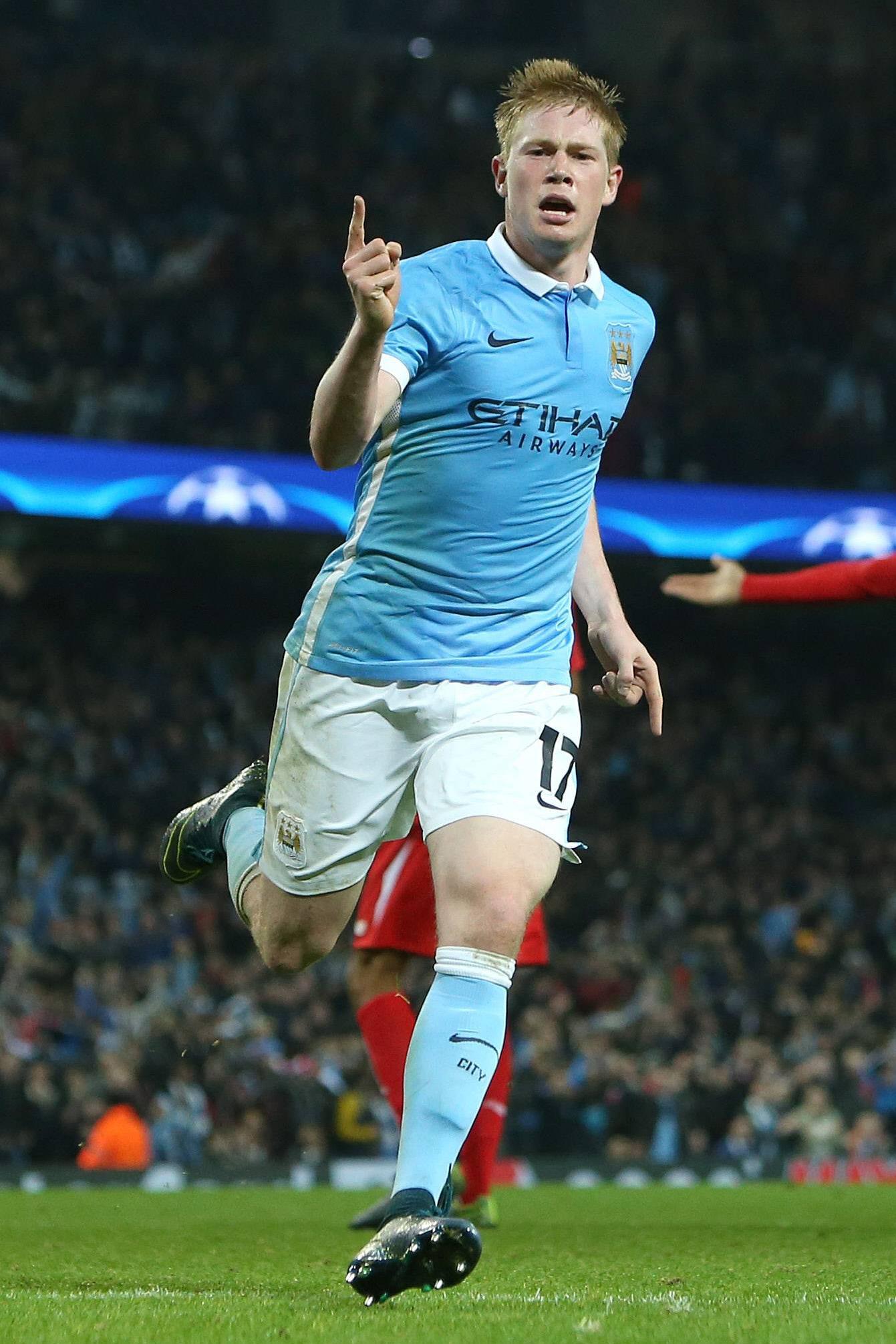 de bruyne esulta manchester city champions league ottobre 2015 ifa