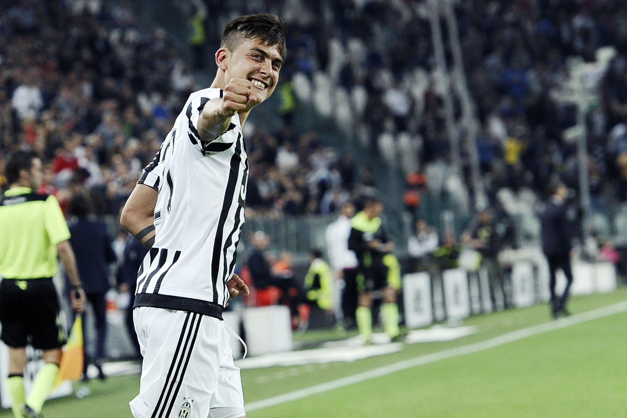 dybala esulta juventus aprile 2016 ifa