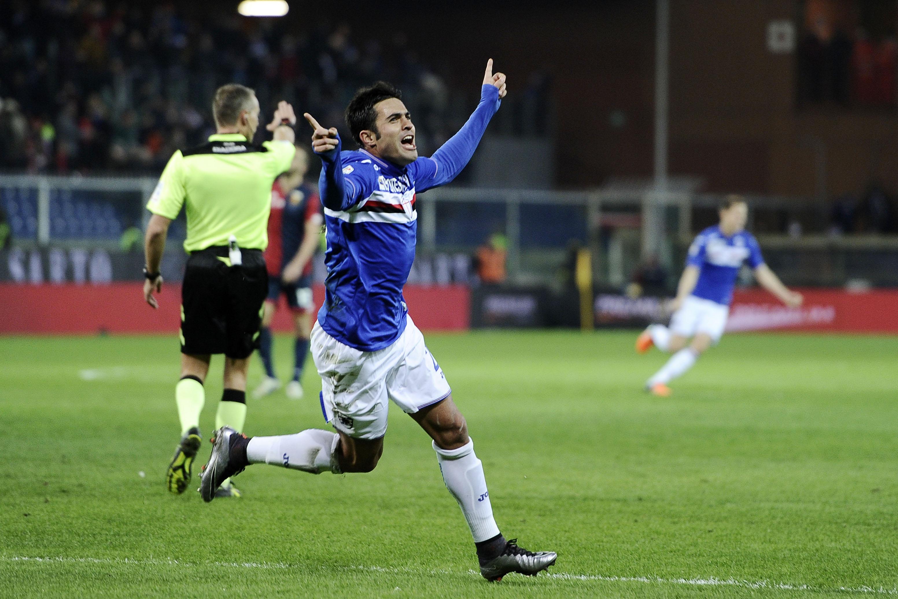 eder esulta sampdoria gennaio 2016 ifa