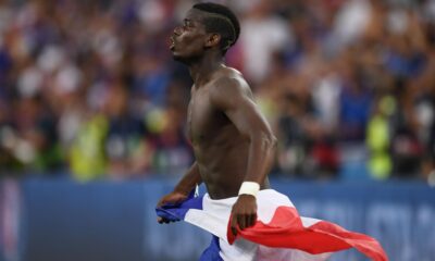 pogba esulta bandiera francia europei luglio 2016 ifa