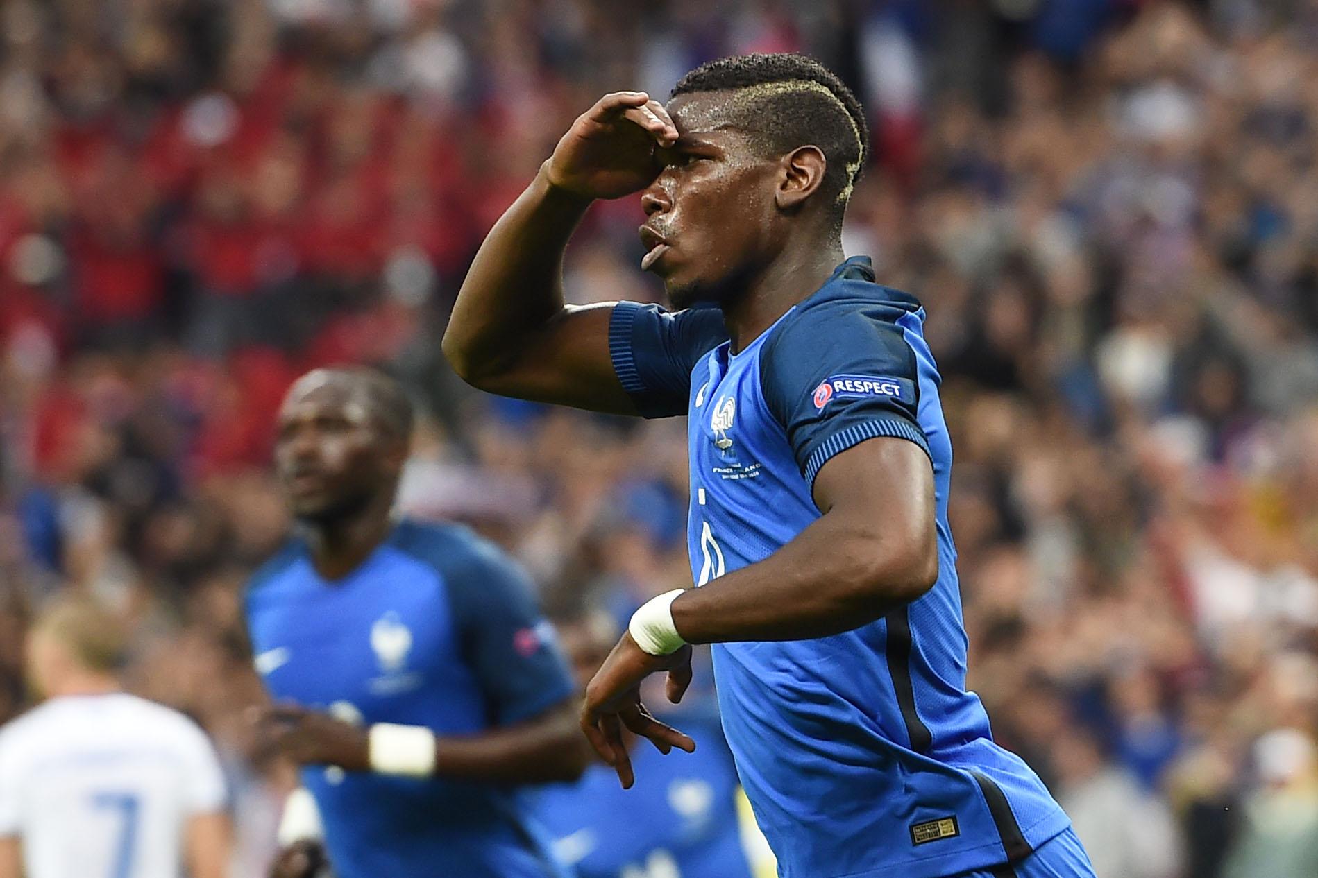 pogba esulta tris francia europei luglio 2016 ifa