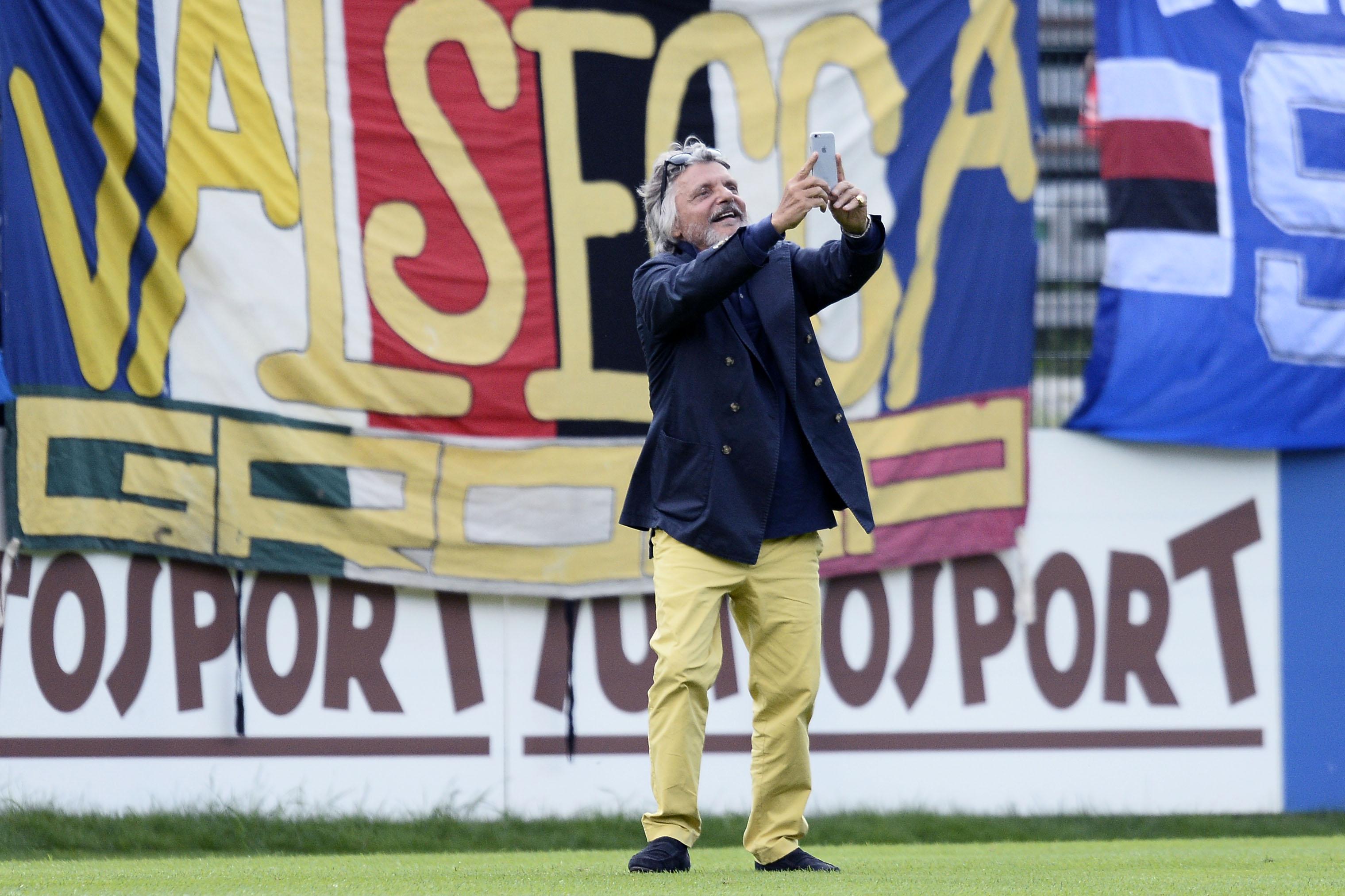 ferrero selfie bis sampdoria luglio 2015 ifa