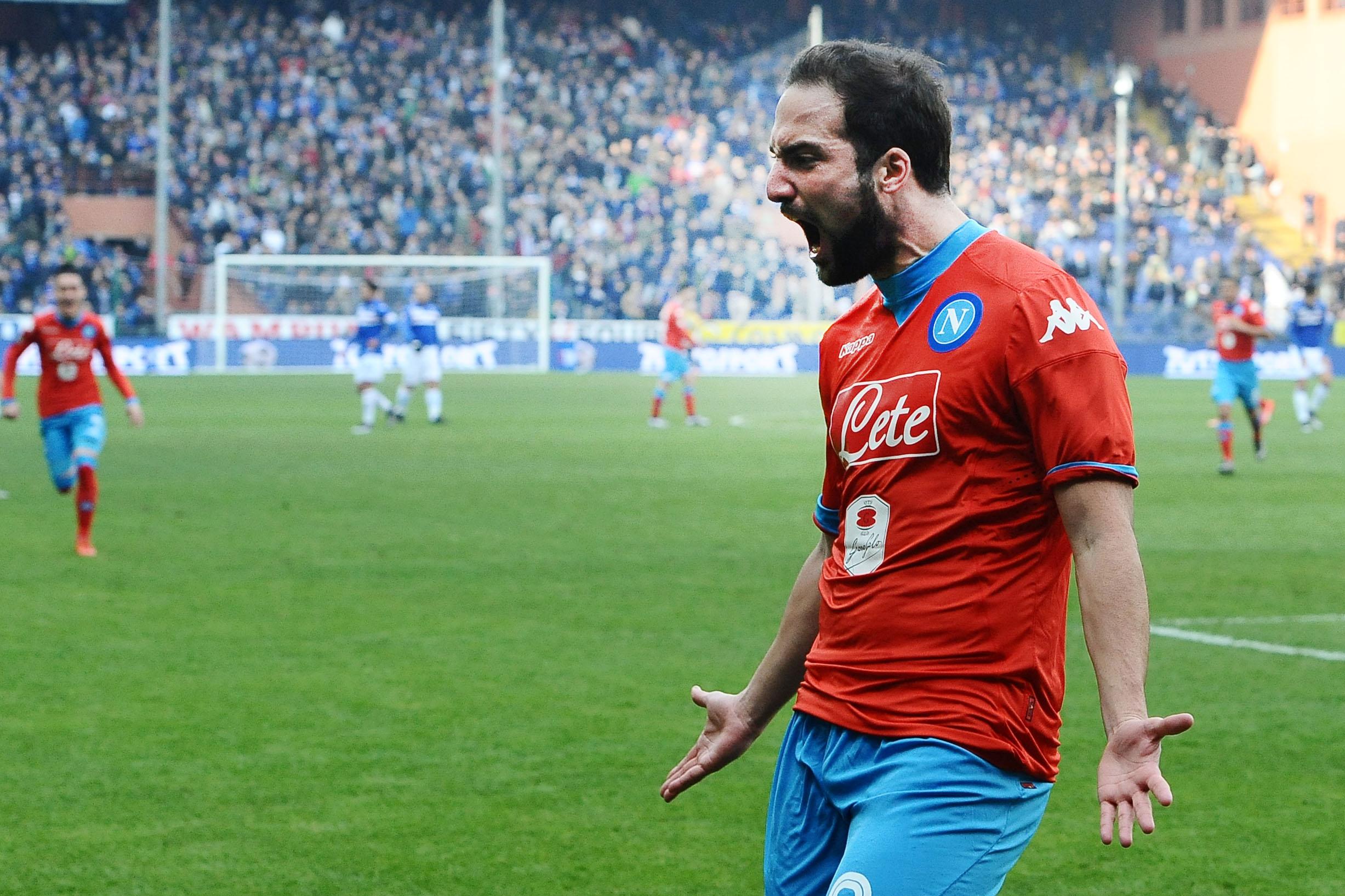 higuain esulta bis napoli third gennaio 2016 ifa