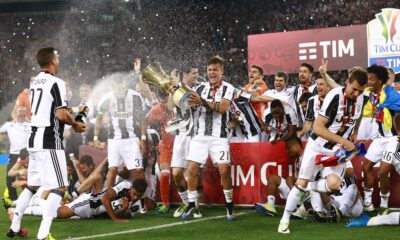 juventus festeggiamenti finale coppa italia maggio 2016 ifa