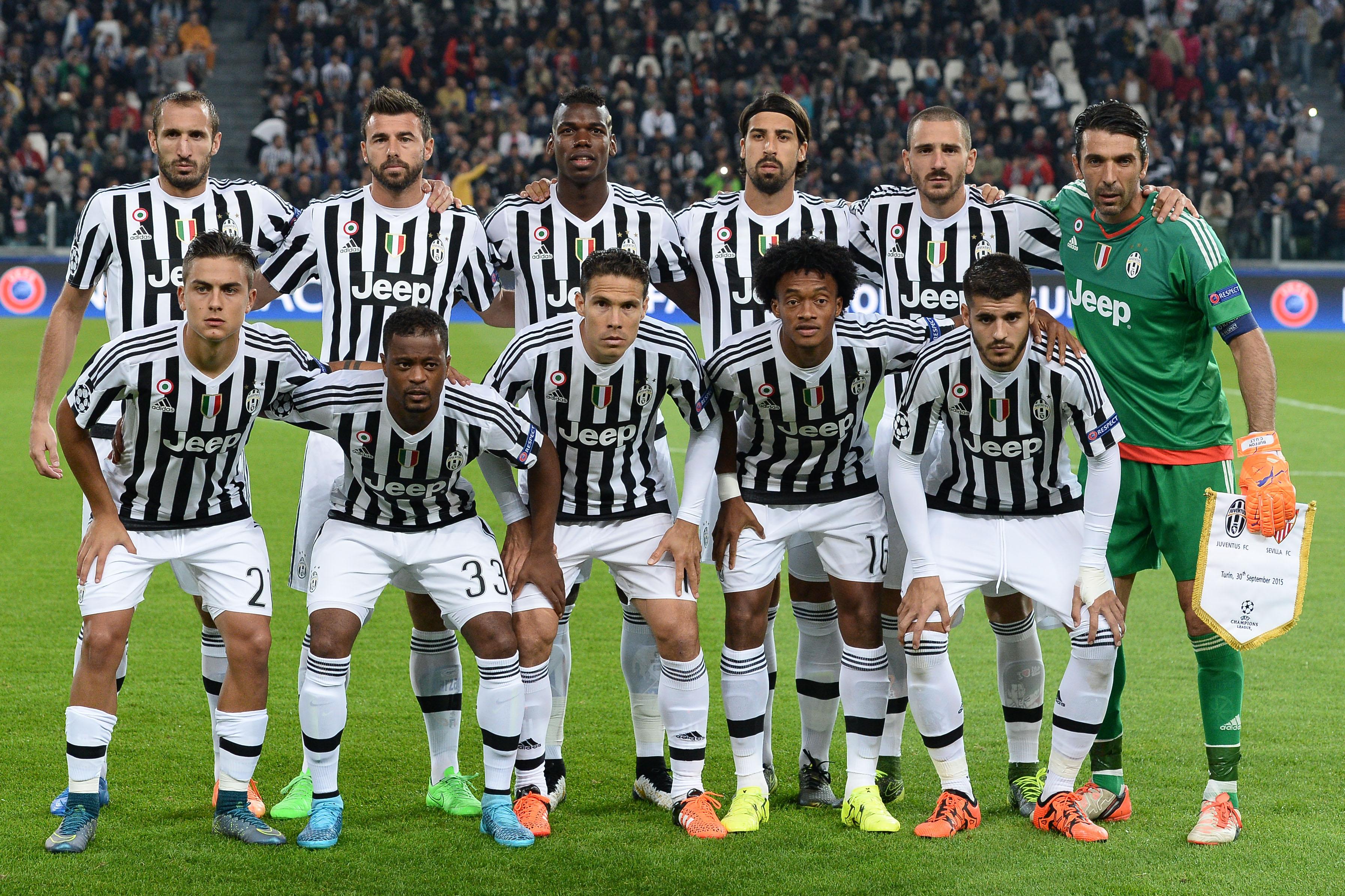 juventus formazione champions league settembre 2015 ifa