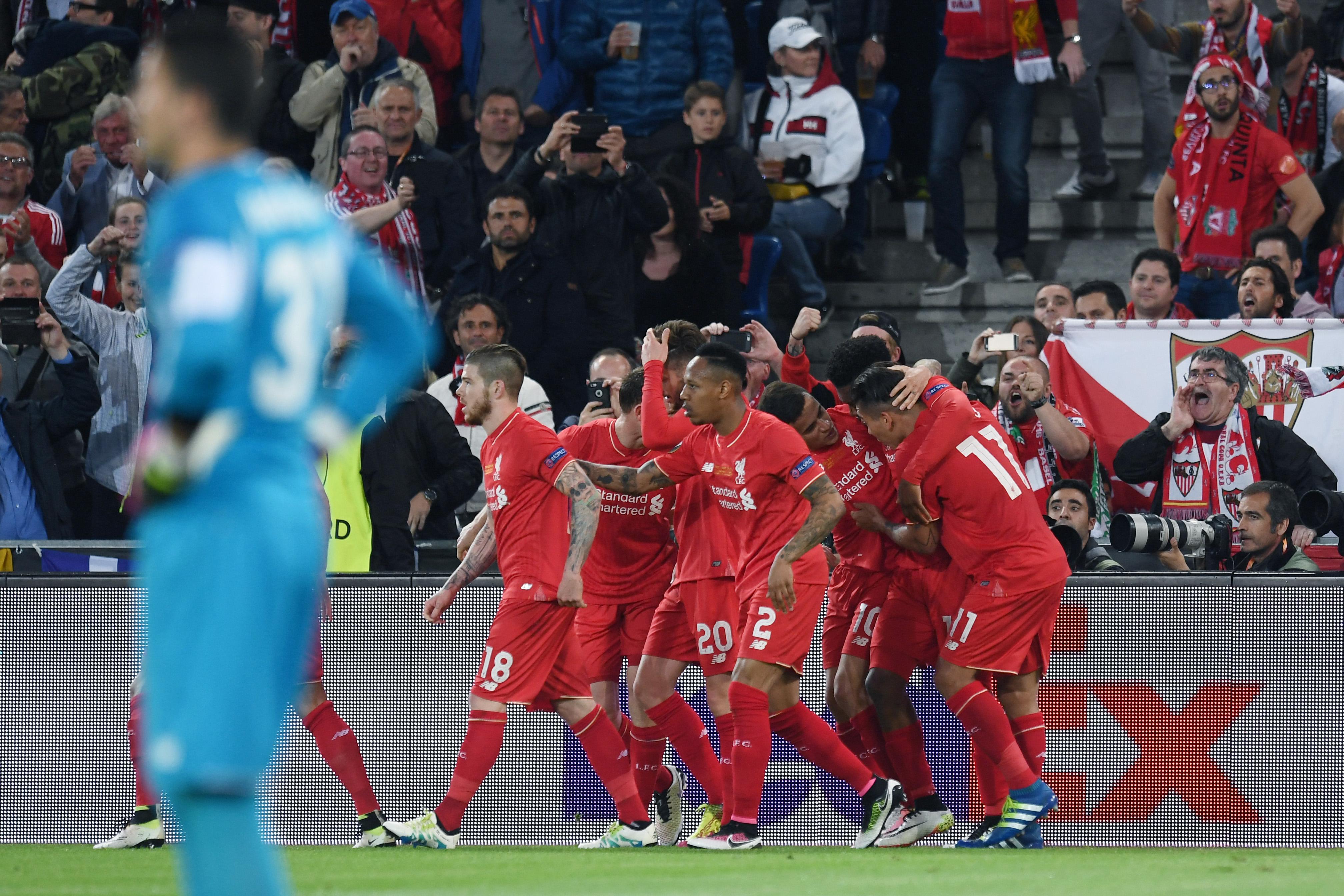 liverpool esultanza finale europa league maggio 2016 ifa