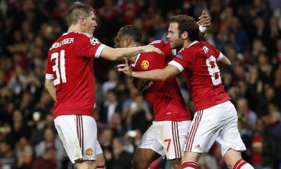 manchester united esultanza champions league ottobre 2015 ifa