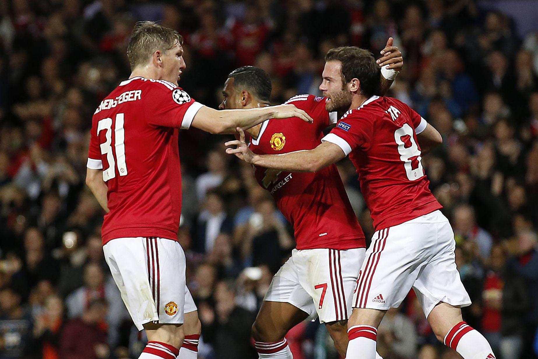 manchester united esultanza champions league ottobre 2015 ifa