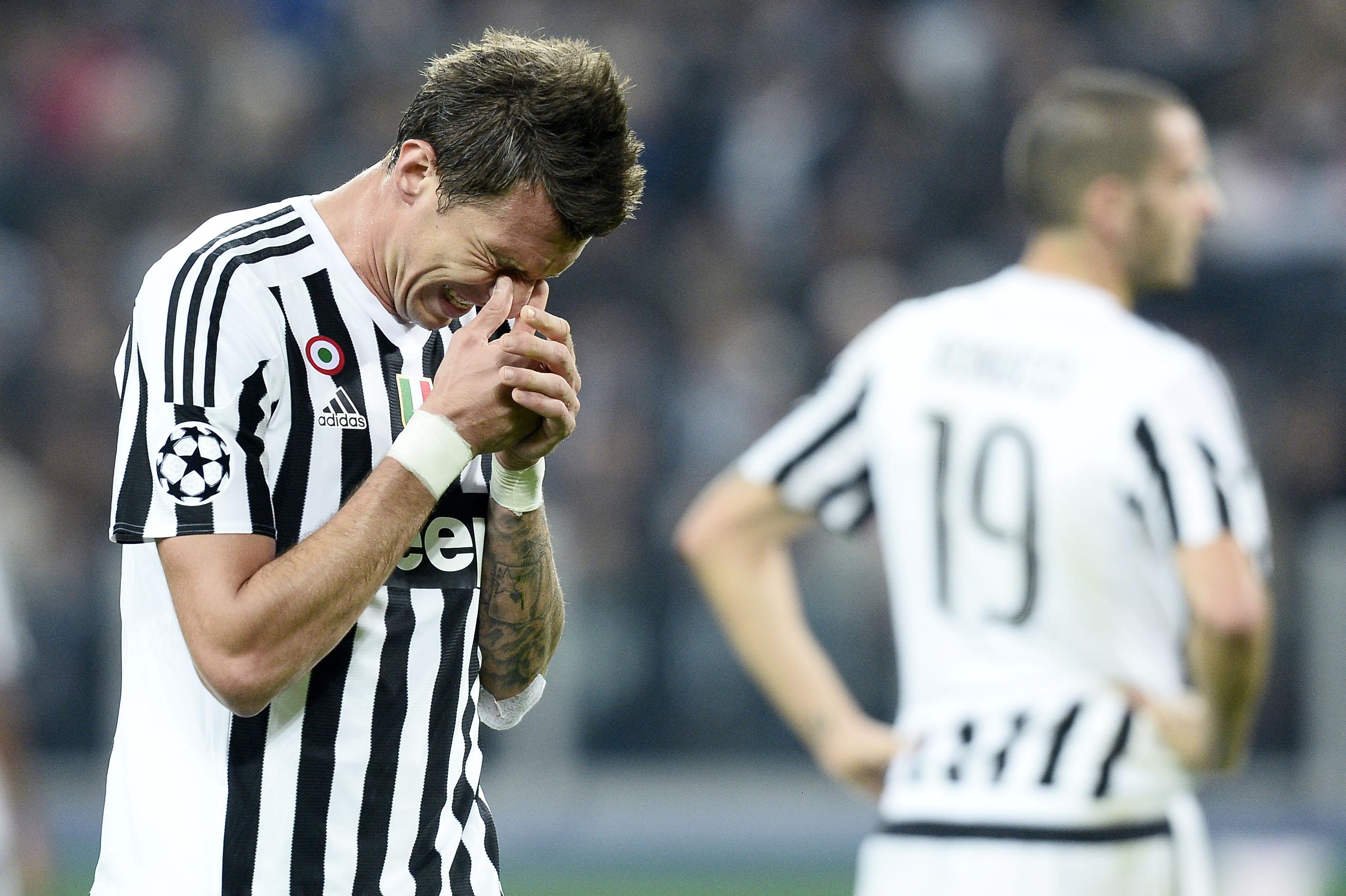 mandzukic disperato juventus champions league ottobre 2015 ifa