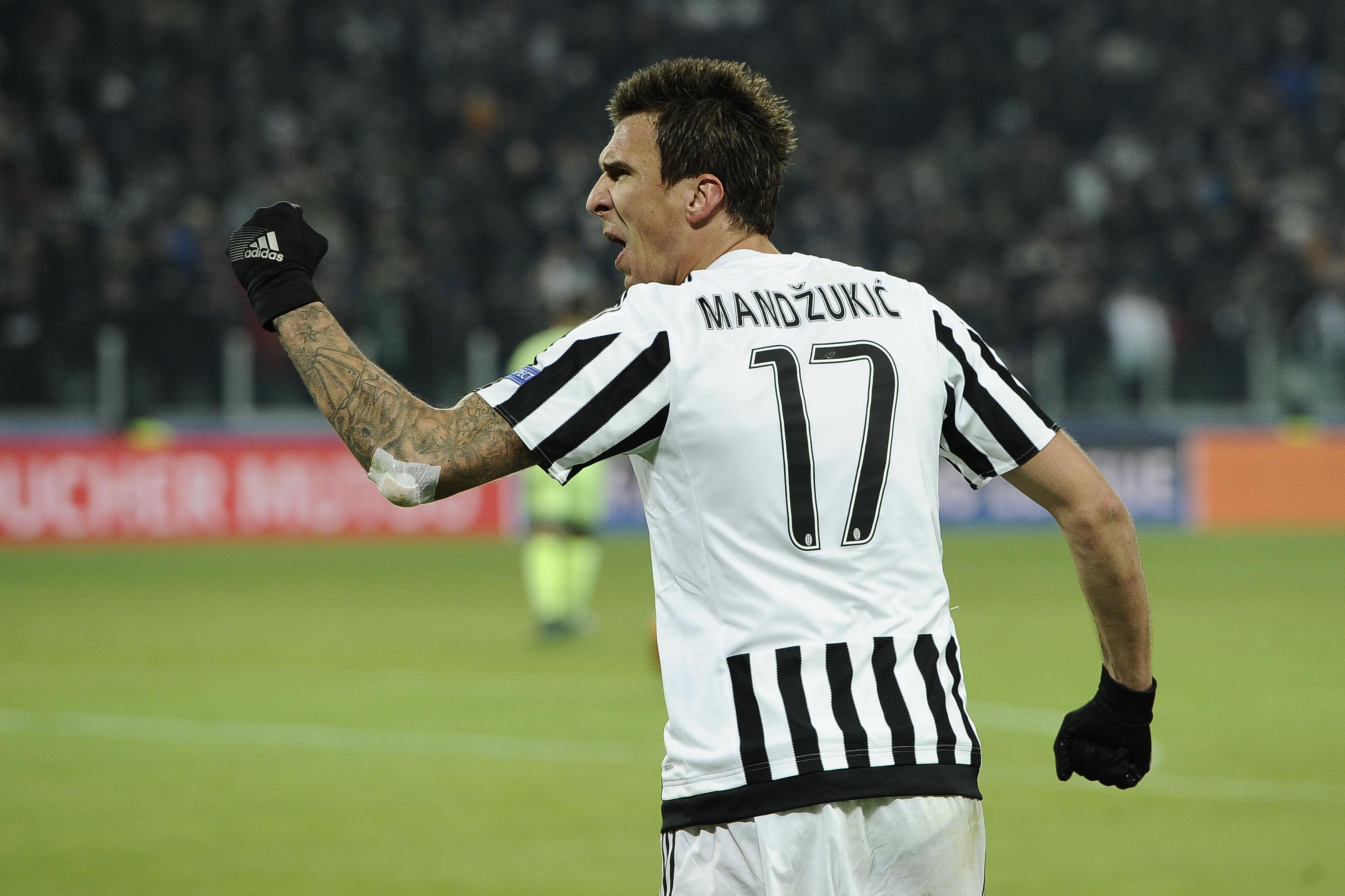 mandzukic esulta juventus champions league novembre 2015 ifa