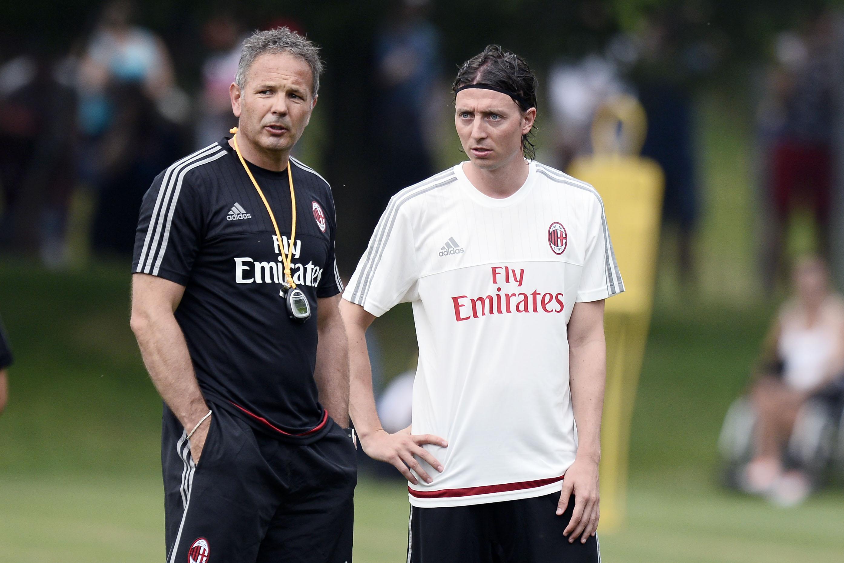 mihajlovic montolivo milan allenamento luglio 2015 ifa