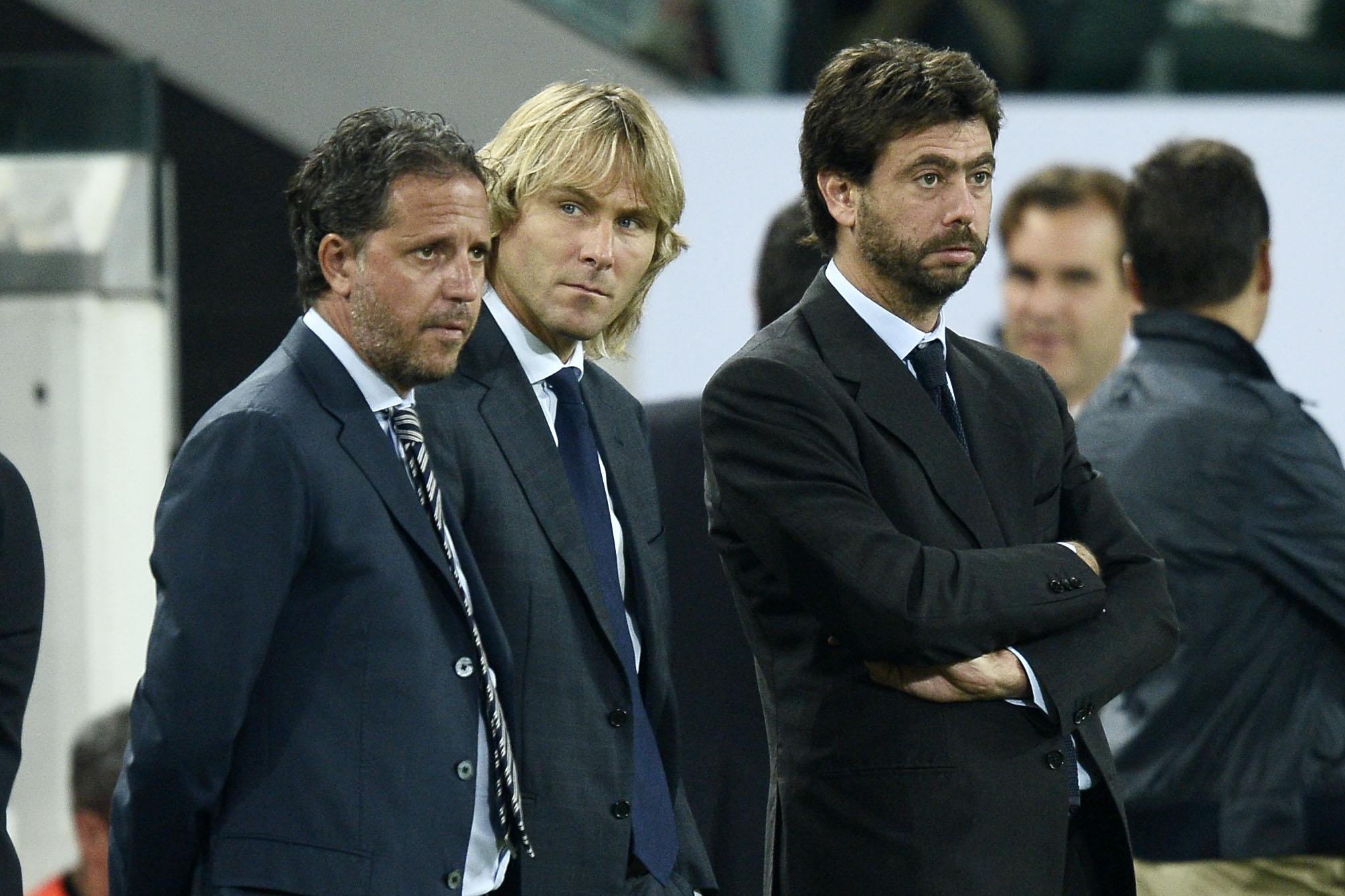 paratici nedved agnelli juventus settembre 2015 ifa