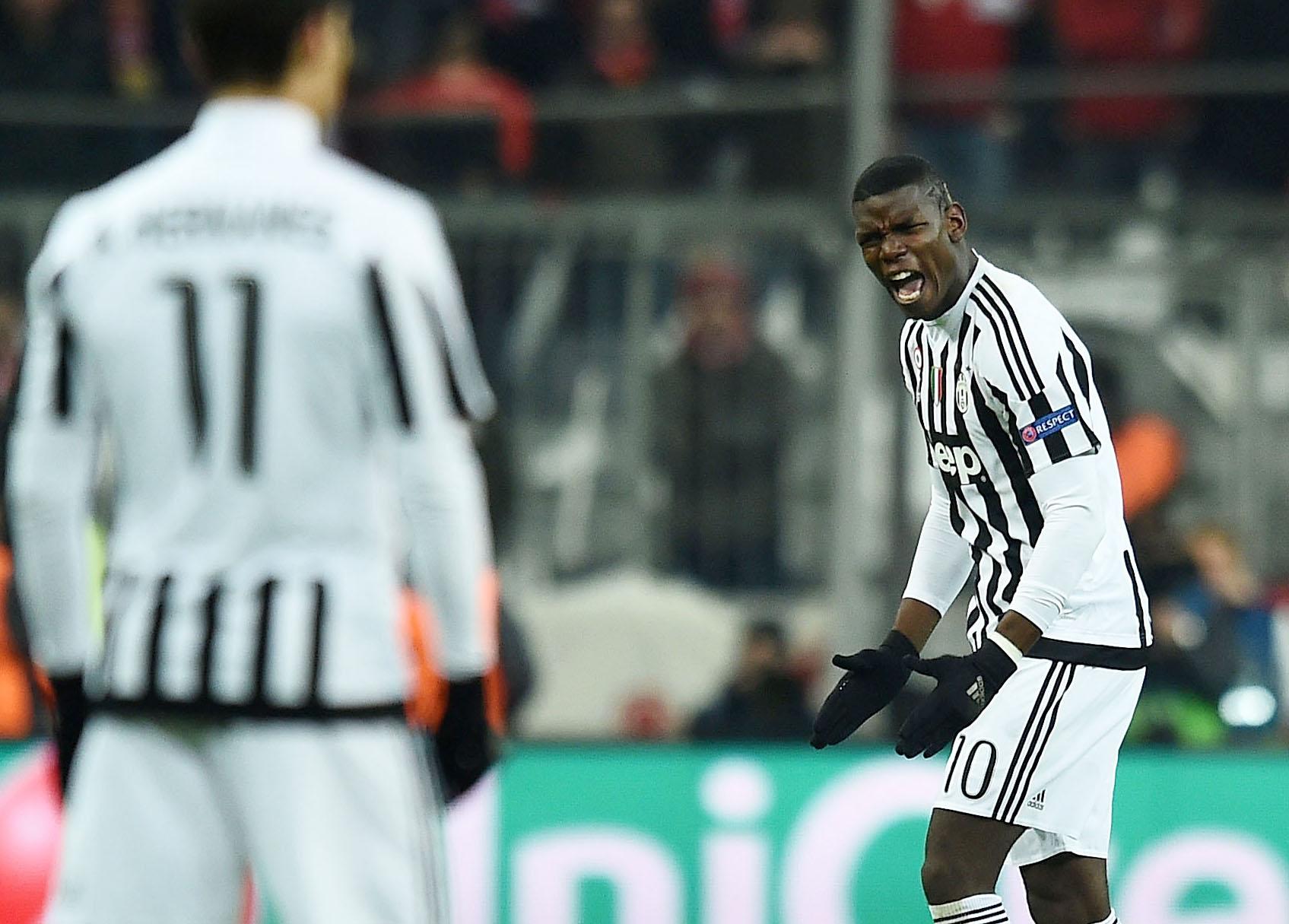 pogba esulta juventus champions league marzo 2016 ifa