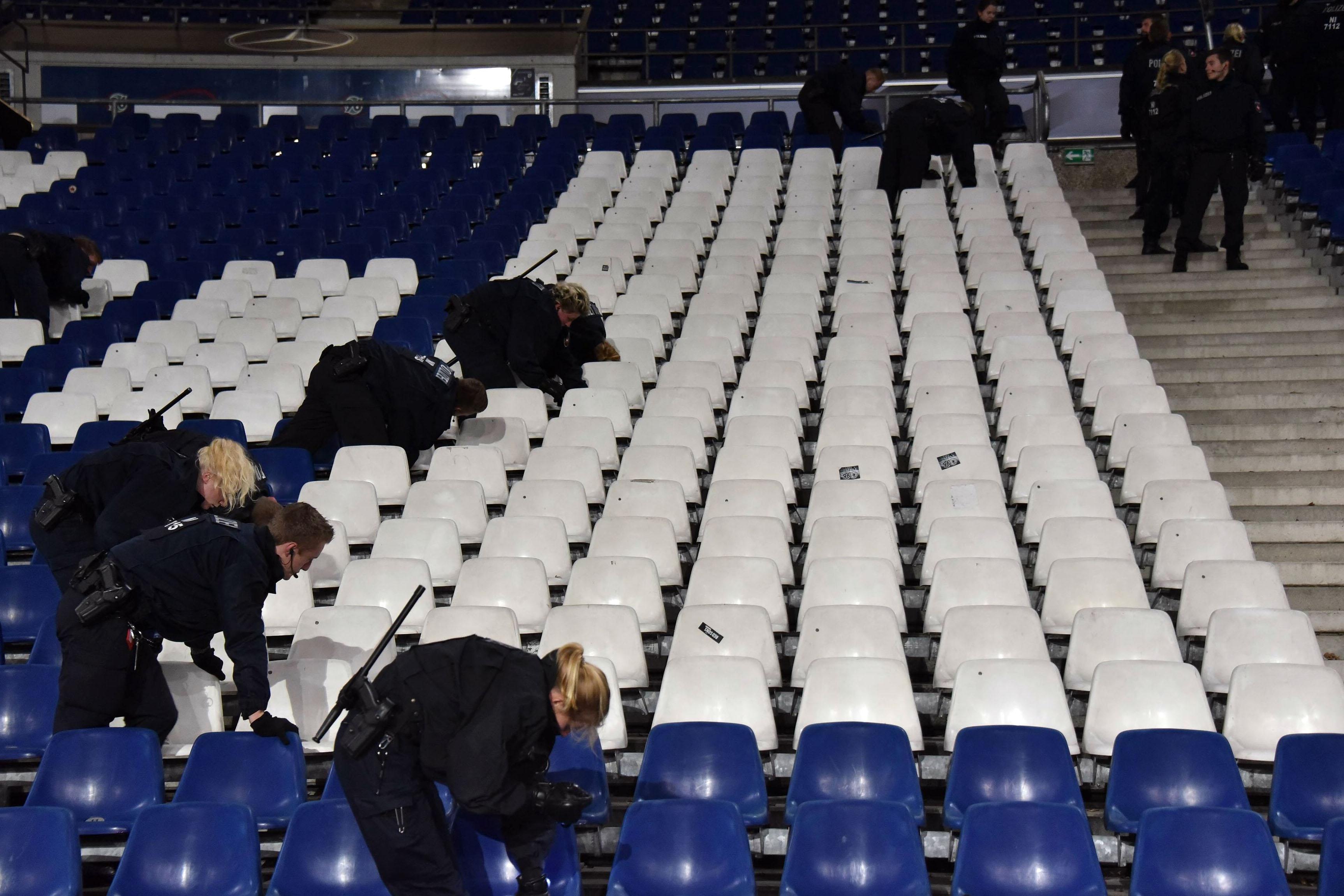 polizia stadio hannover terrorismo novembre 2015 ifa