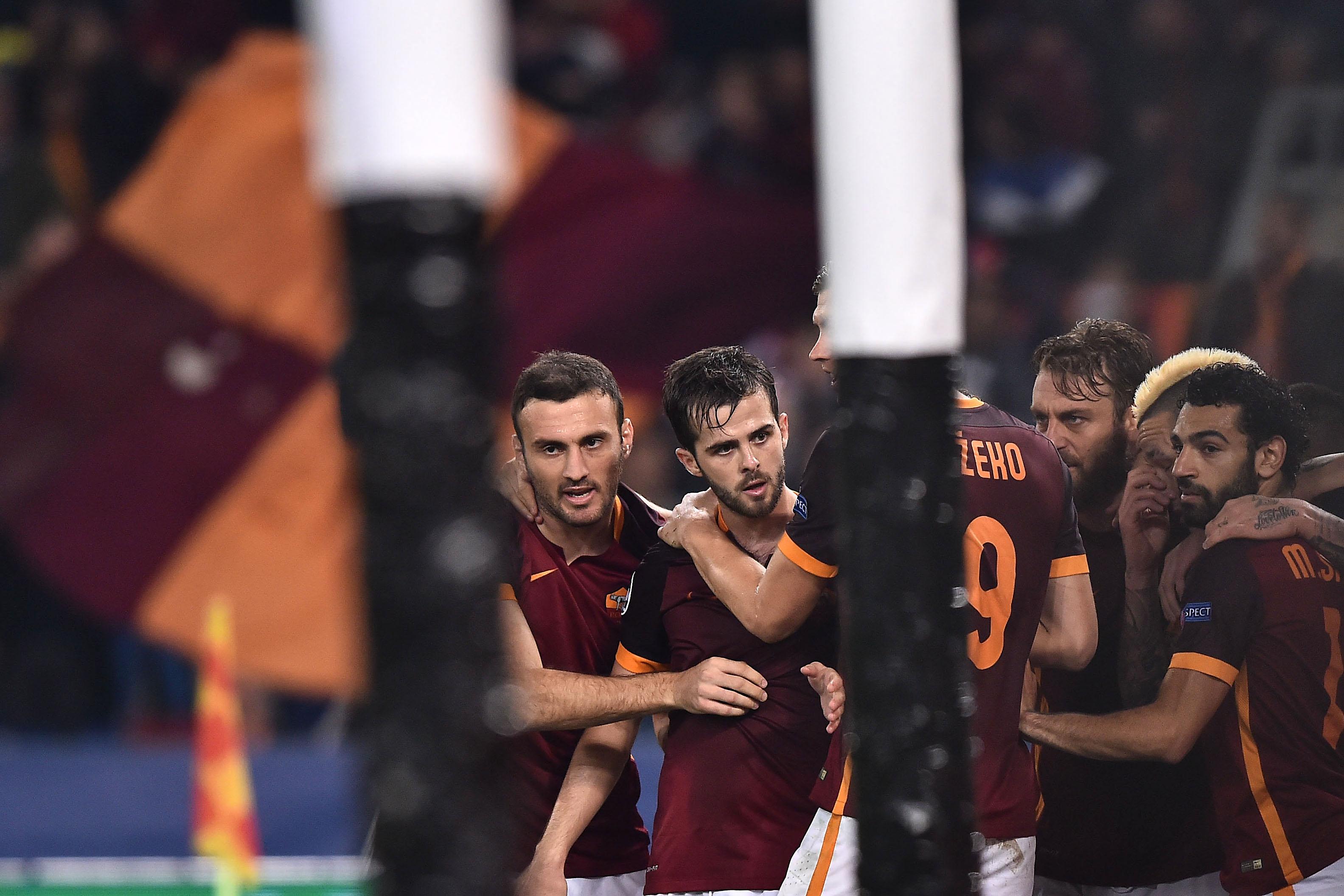 roma esultanza bis champions league novembre 2015 ifa