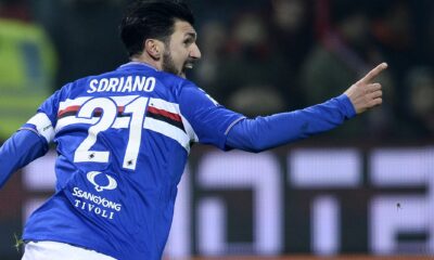 soriano esulta sampdoria gennaio 2016 ifa