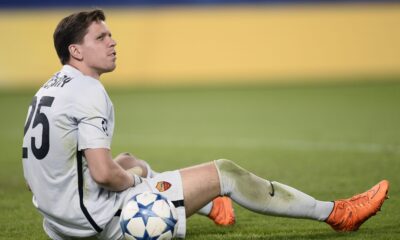 szczesny infortunio roma champions league settembre 2015 ifa