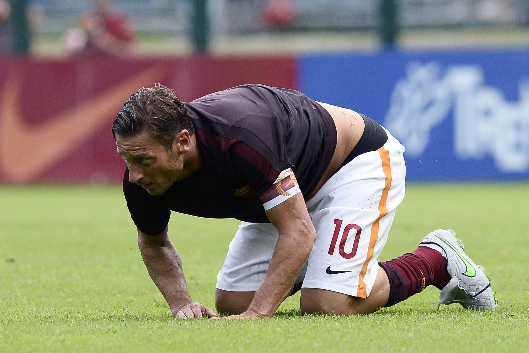 totti disteso roma luglio 2015 ifa