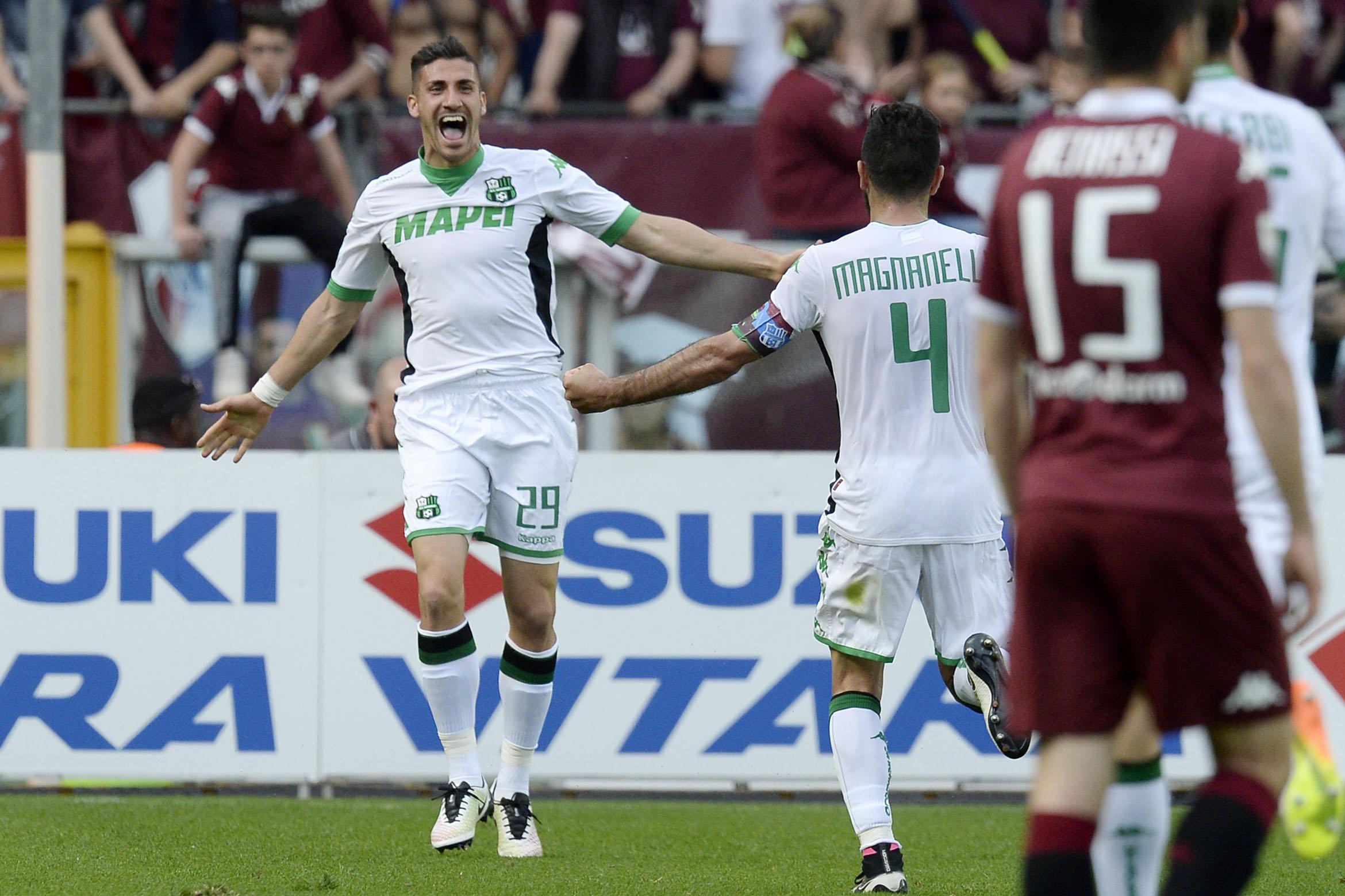 trotta esulta sassuolo away aprile 2016 ifa