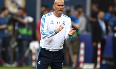 zidane allenamento real madrid finale champions league maggio 2016