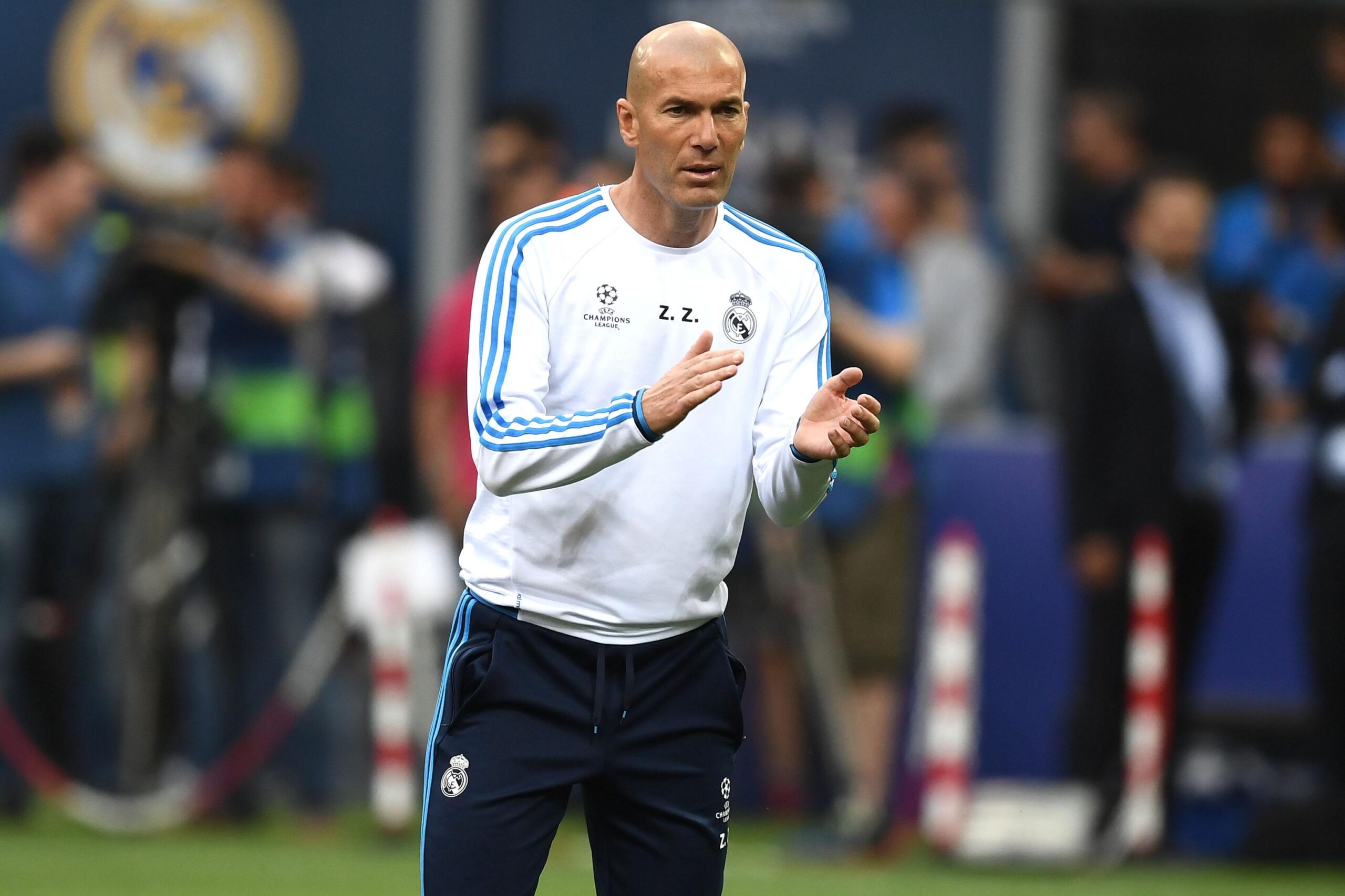 zidane allenamento real madrid finale champions league maggio 2016 scaled