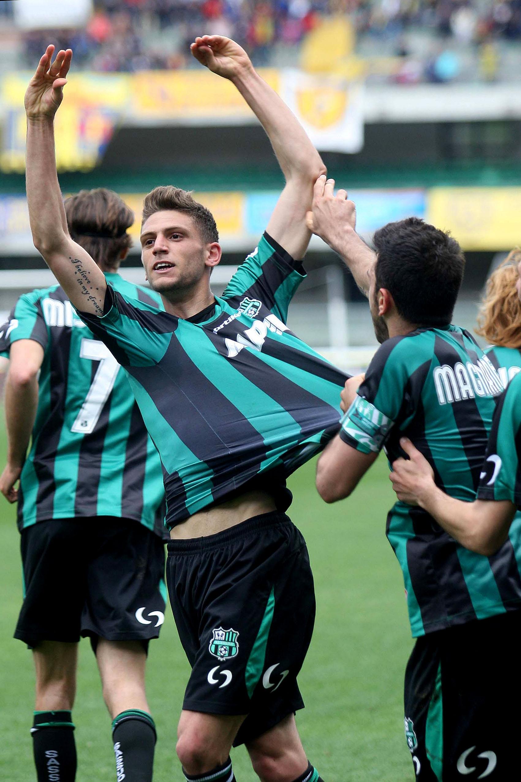 berardi esultanza sassuolo aprile 2014 ifa