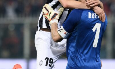 bonucci buffon esultano juventus marzo 2014 ifa