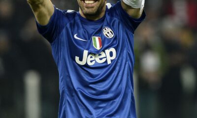 buffon esulta juventus gennaio 2014 ifa