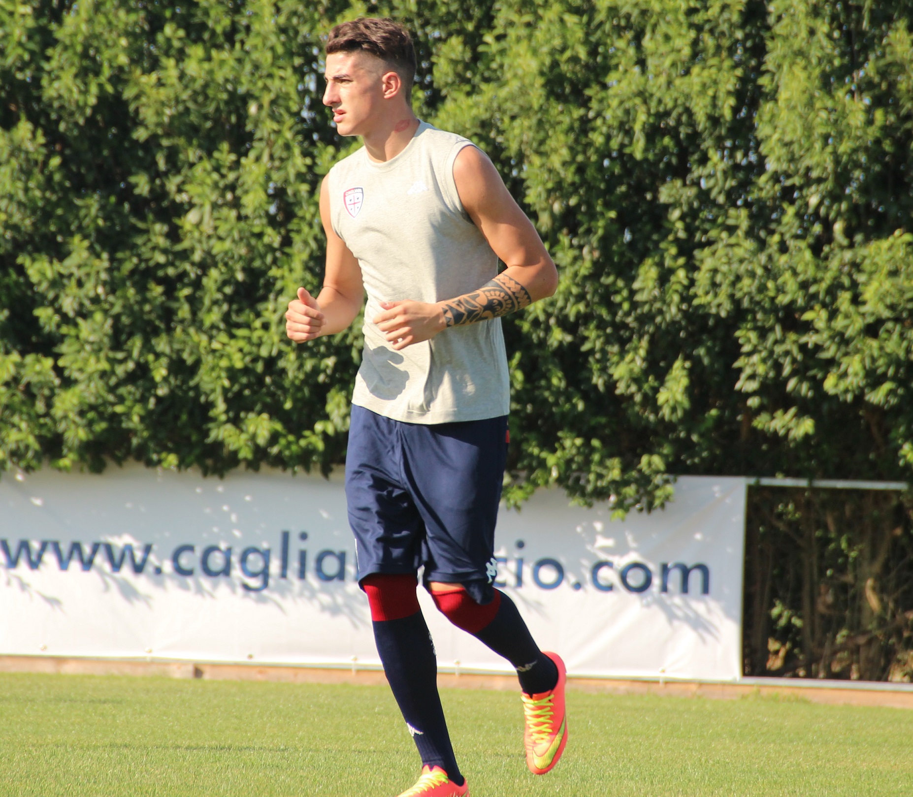 deiola allenamento