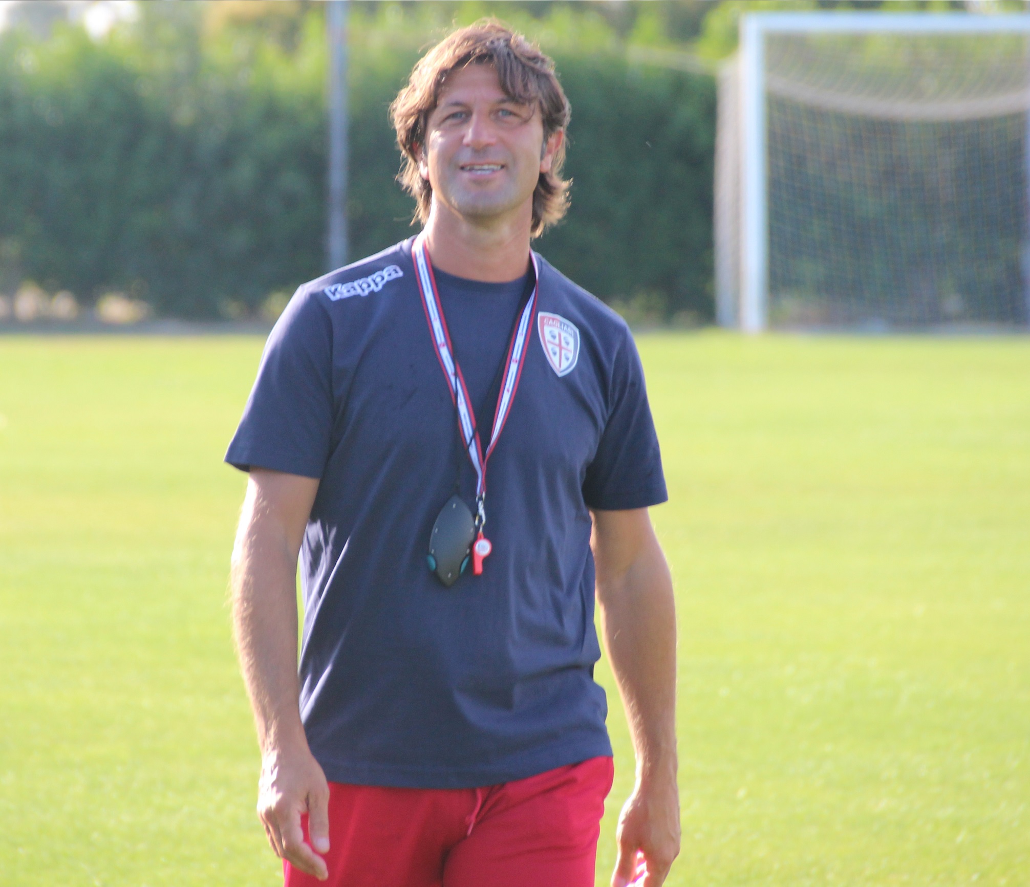 rastelli allenamento sorride