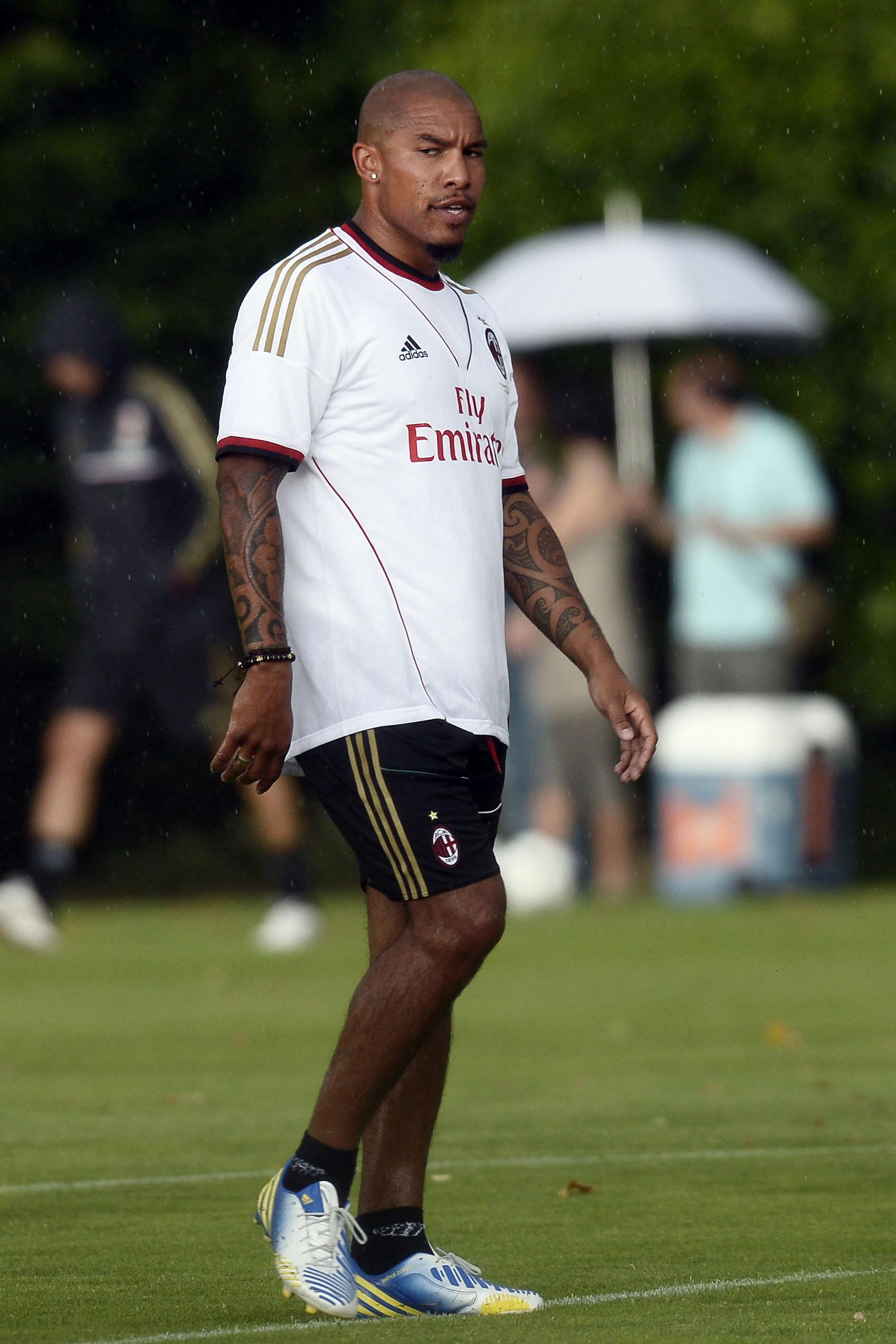 de jong nigel raduno milan 2013 allenamento ifa