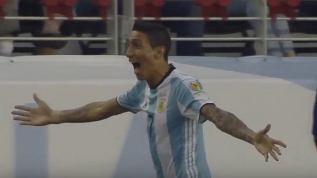 di maria argentina cile copa america