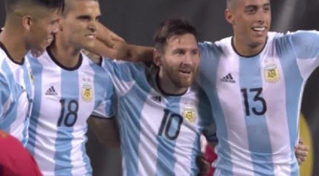 messi copa america argentina