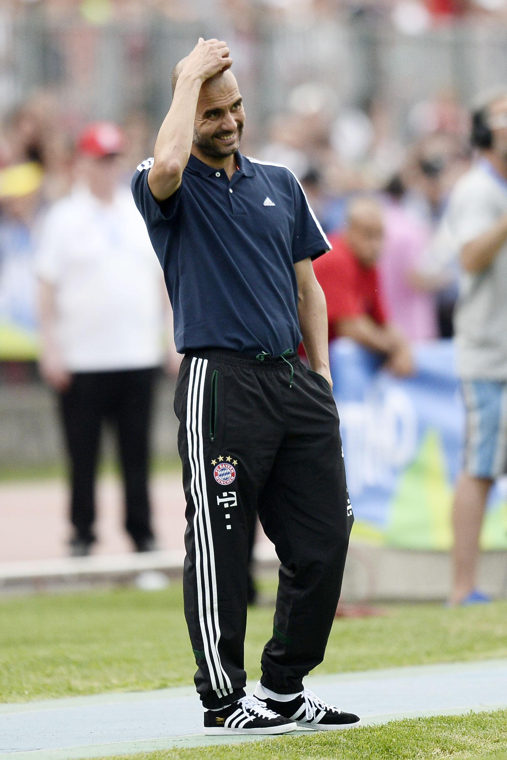 guardiola pep bayern 2013 mano in testa ifa