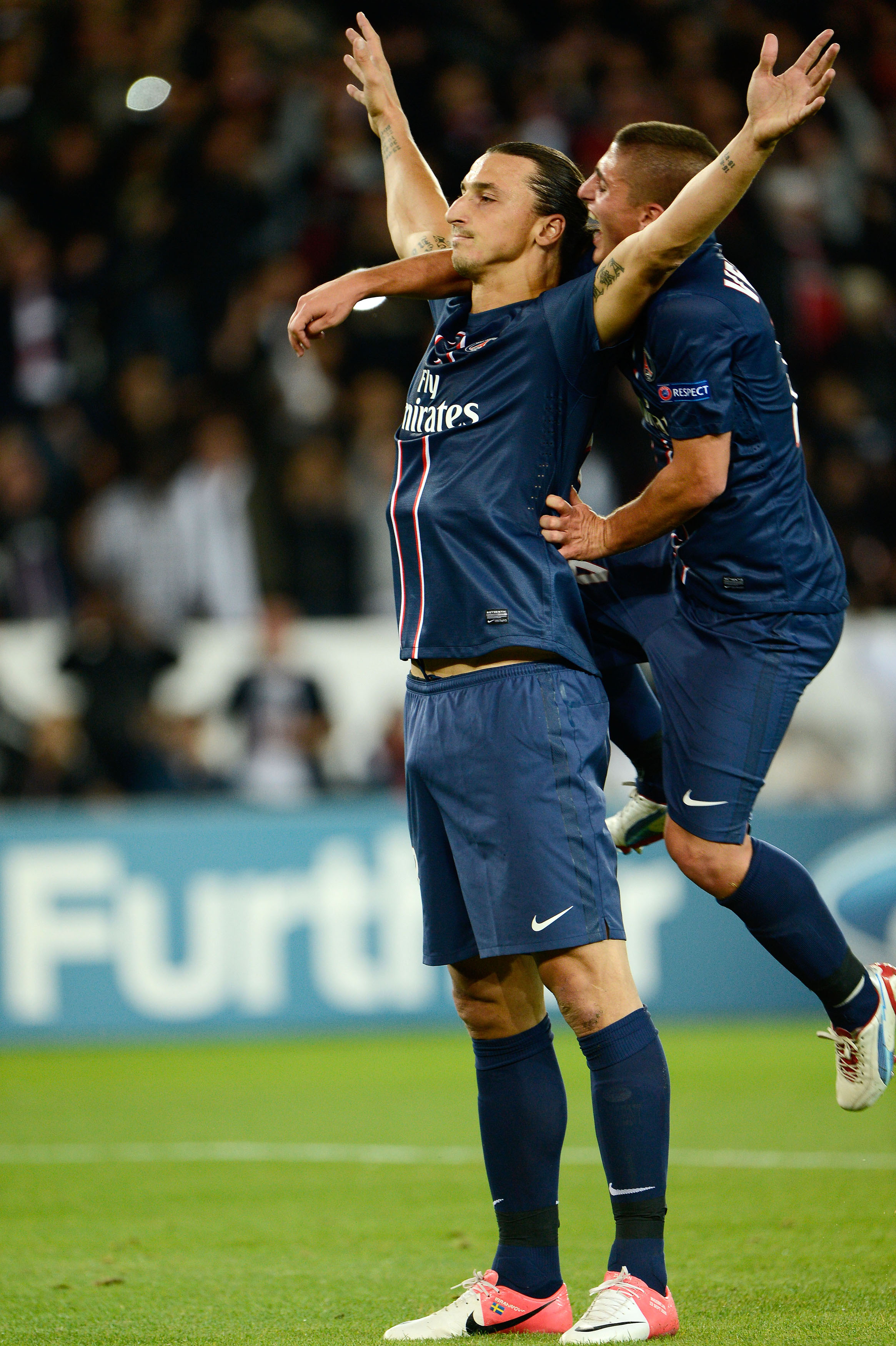 ibrahimovic verratti psg 2013 (esultanza) ifa