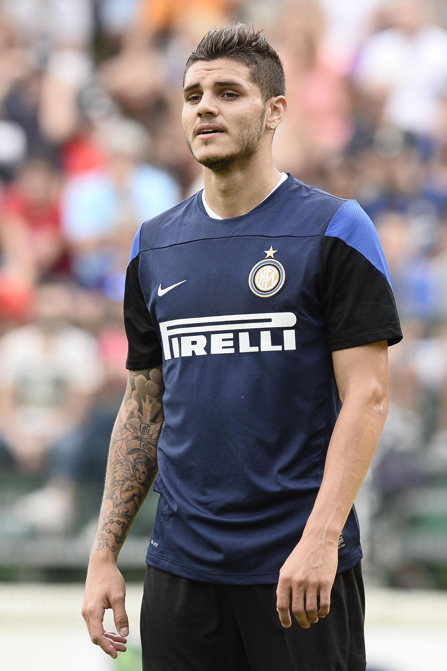 icardi mauro ritiro inter 2013 pinzolo allenamento ifa