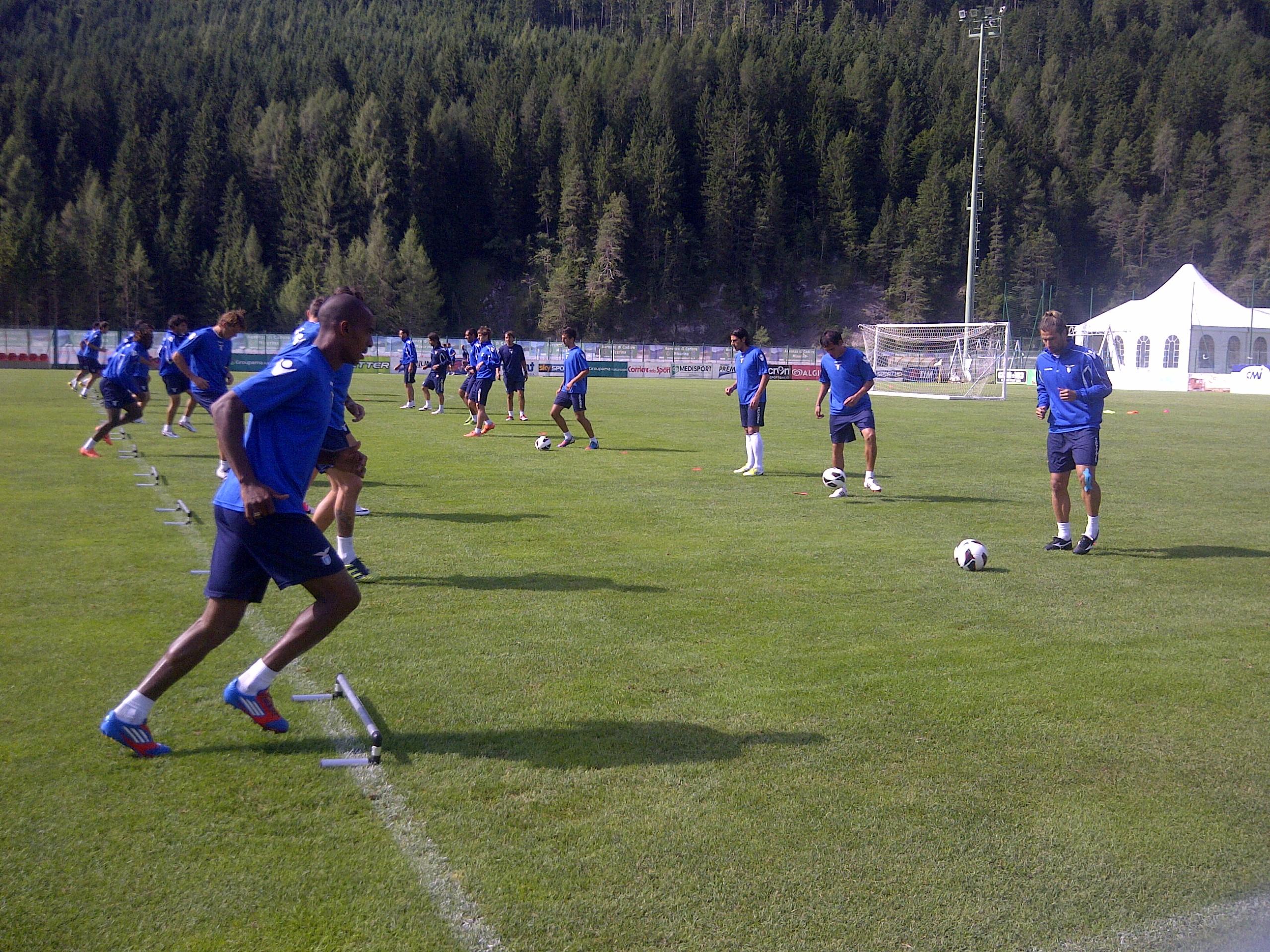 lazio allenamento ritiro cn24