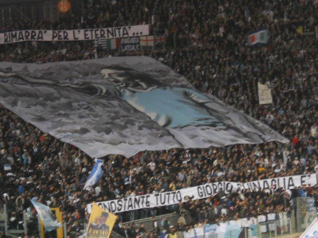 lazio striscione chinaglia cn24