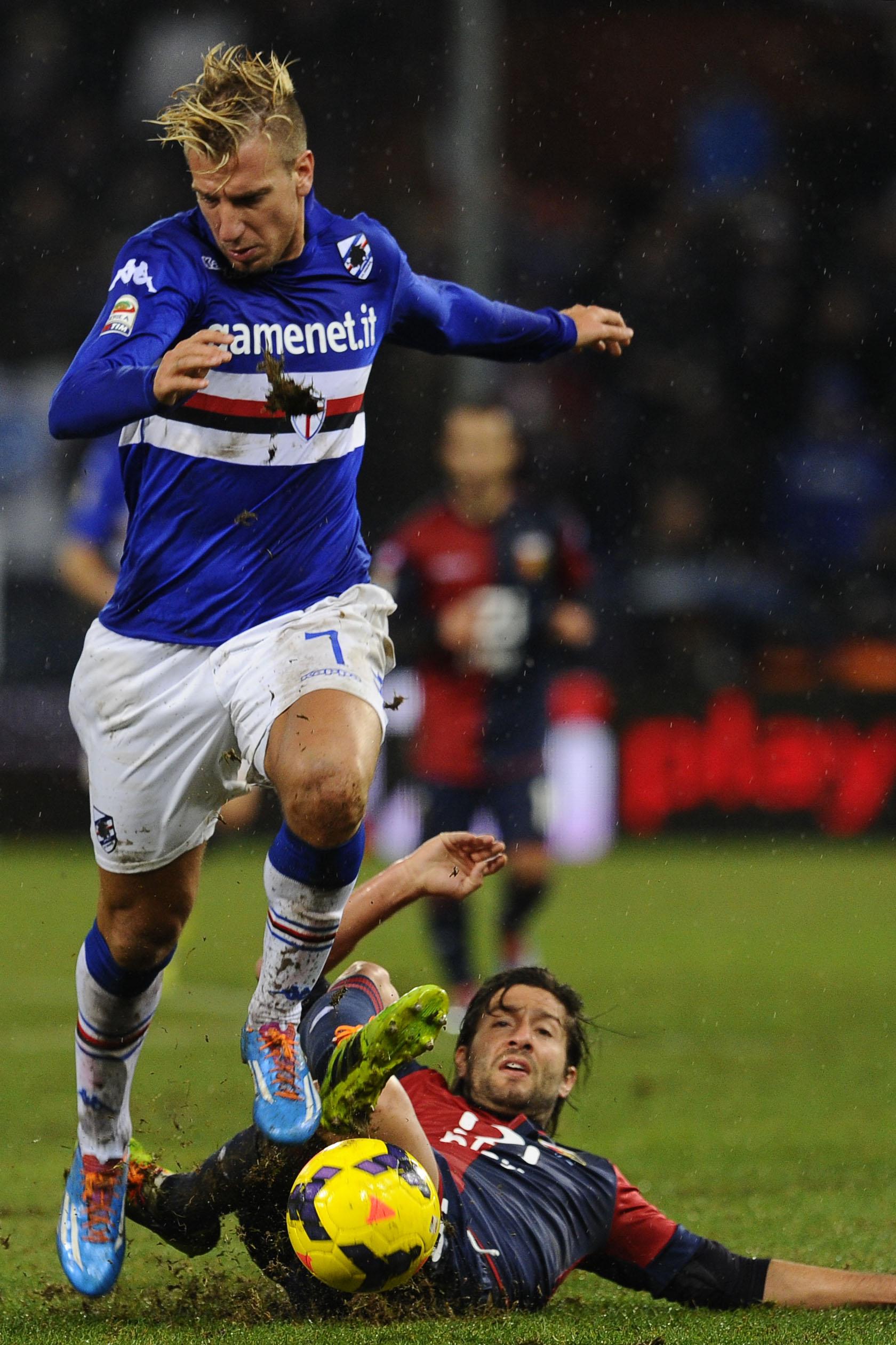 maxi lopez sculli genoa sampdoria febbraio 2014 ifa