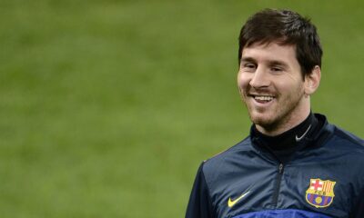 messi allenamento sorride 2012 ifa