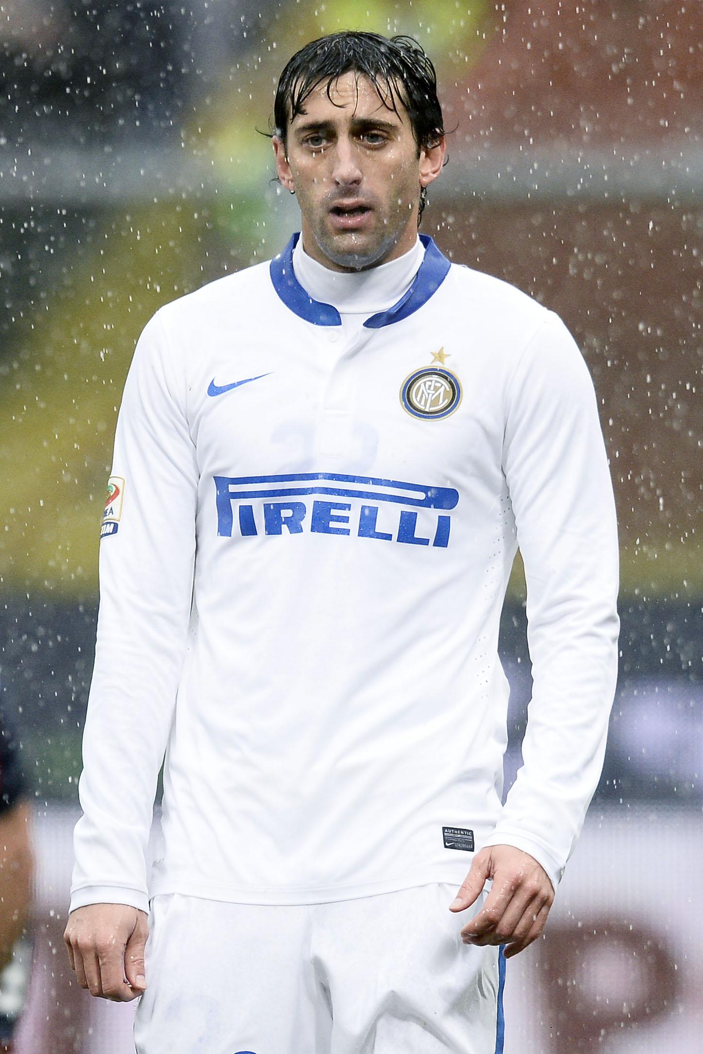 milito pioggia inter away gennaio 2014 ifa