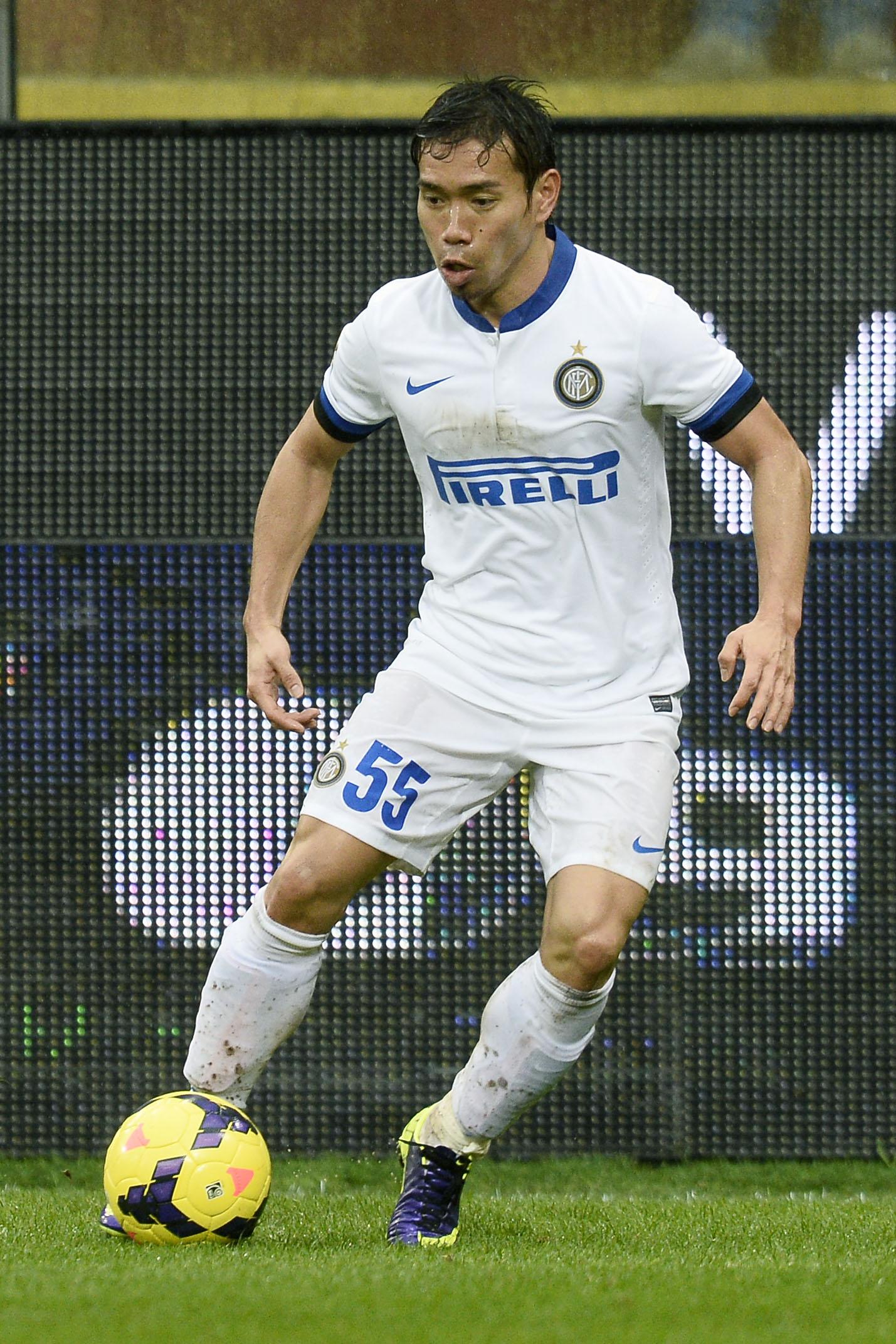 nagatomo azione inter away gennaio 2014 ifa