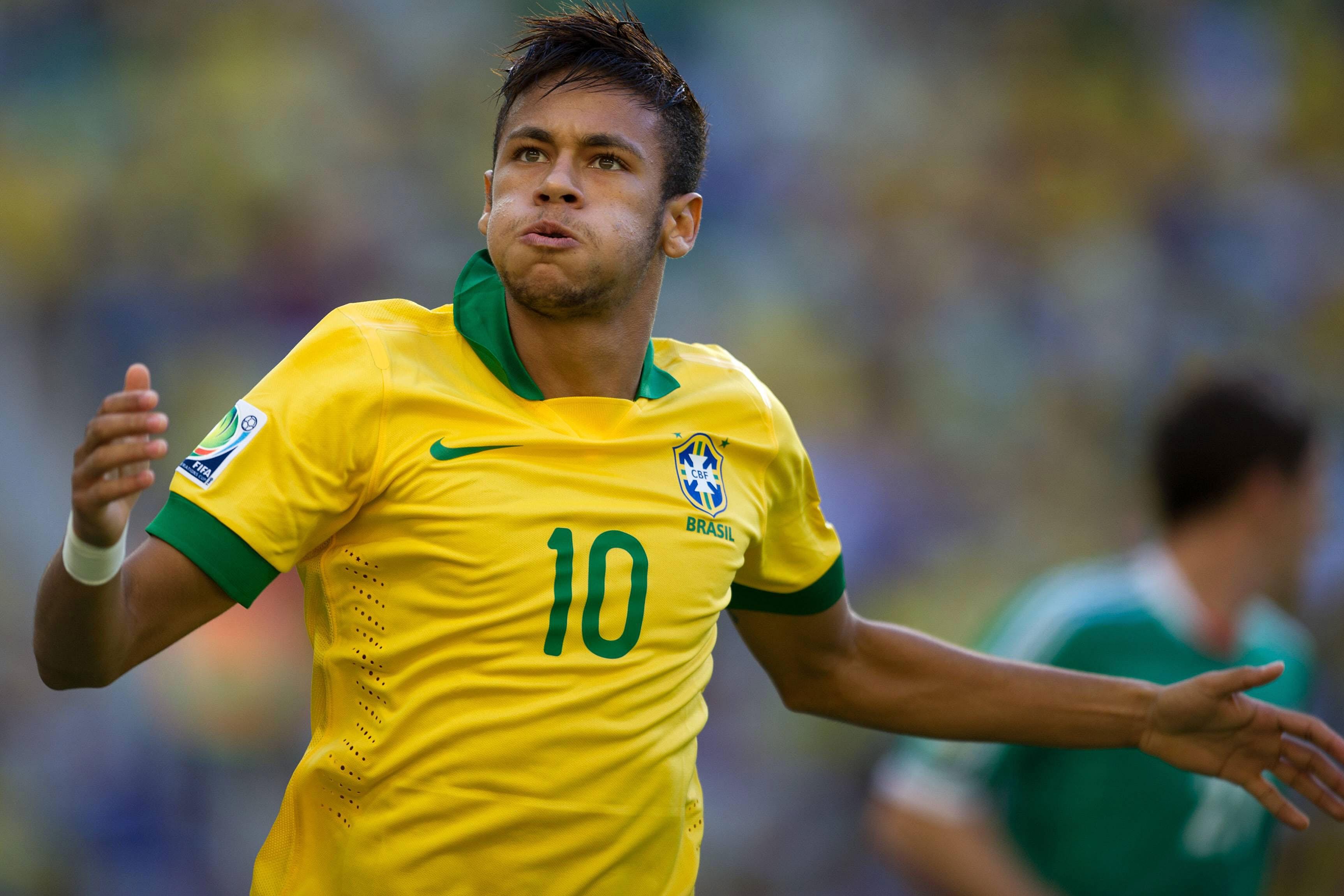 neymar conf cup 2013 esulta ifa