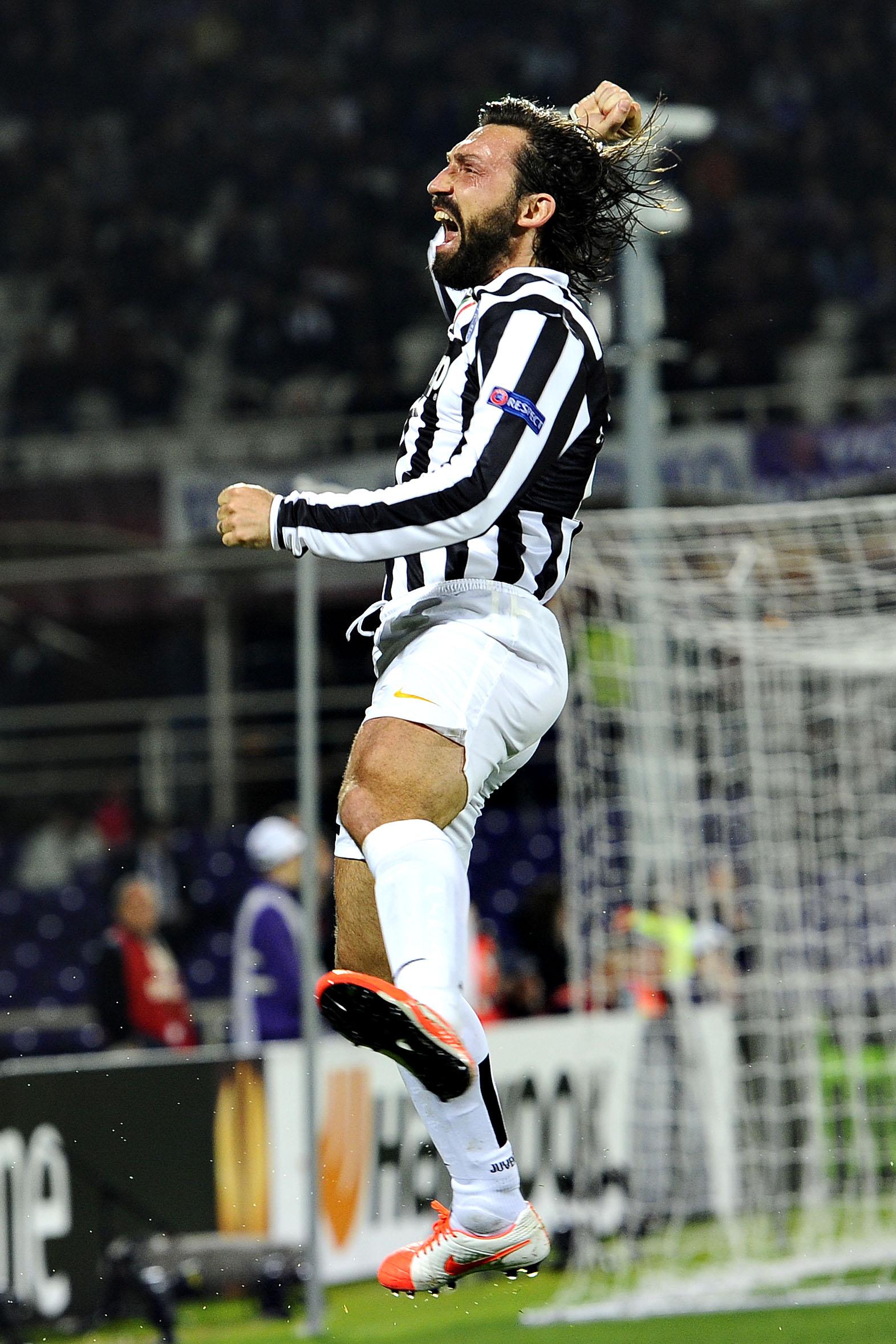 pirlo esulta juventus europa league marzo 2014 ifa