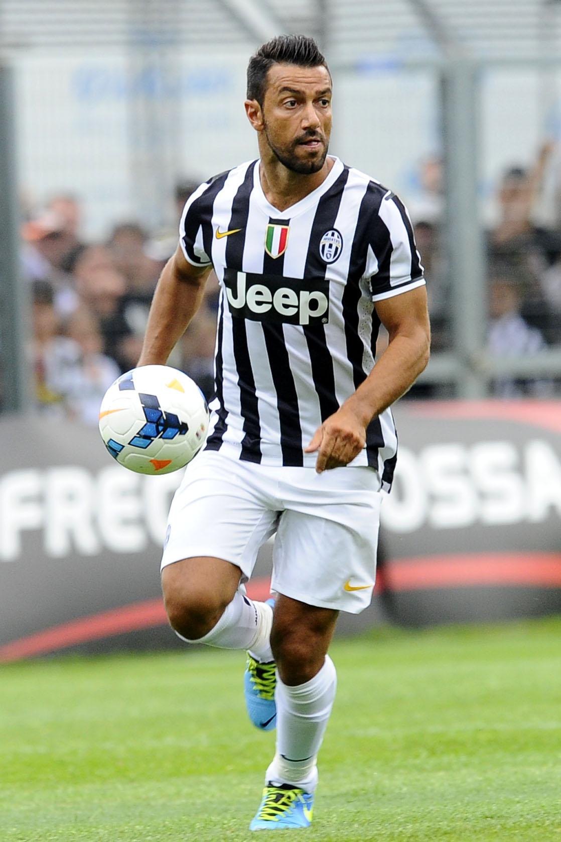 quagliarella fabio amichevole juventus 2013 azione ifa