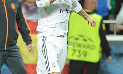 ramos sergio esulta real madrid finale champions maggio 2014 ifa