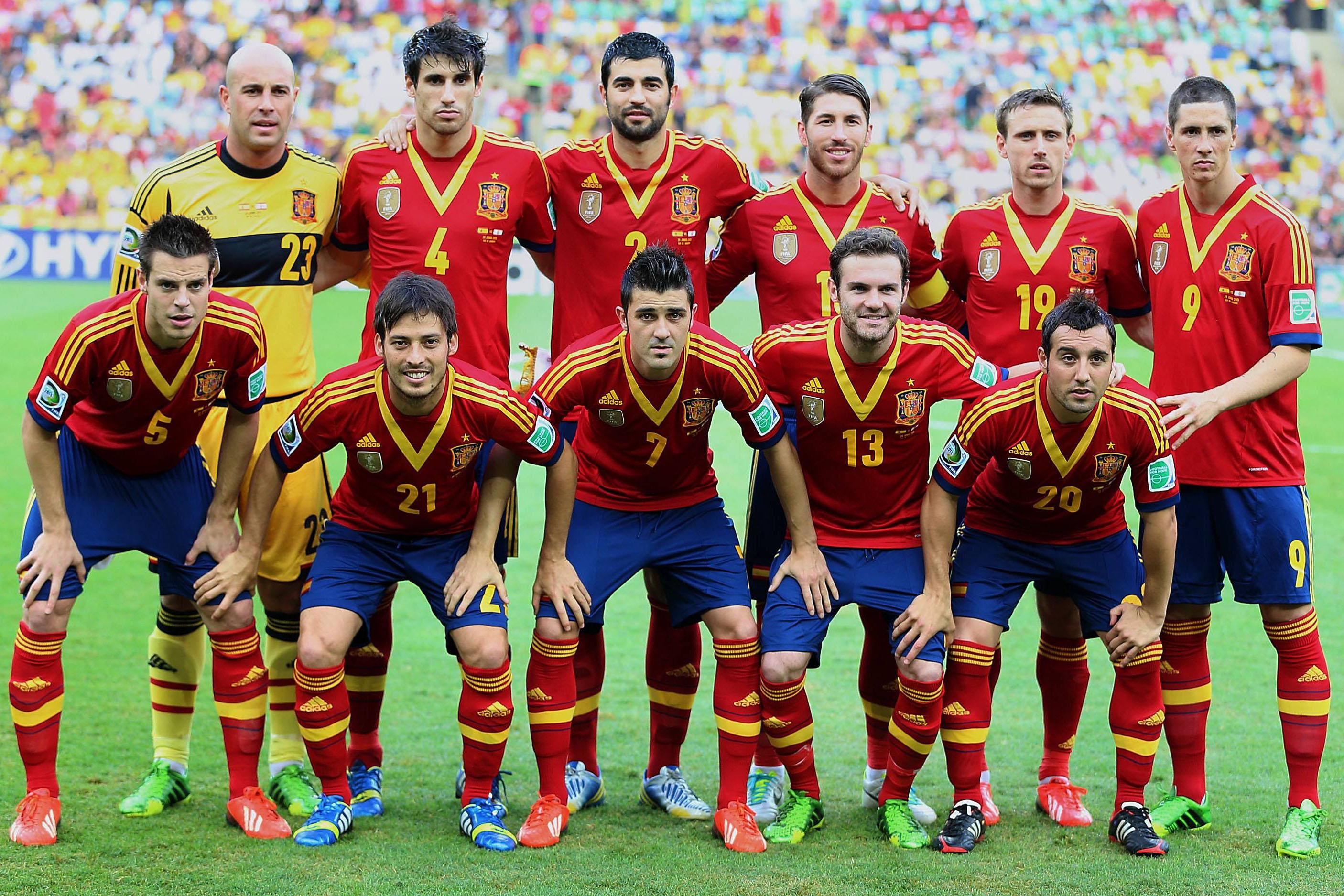 spagna conf cup 2013 formazione vs tahiti ifa