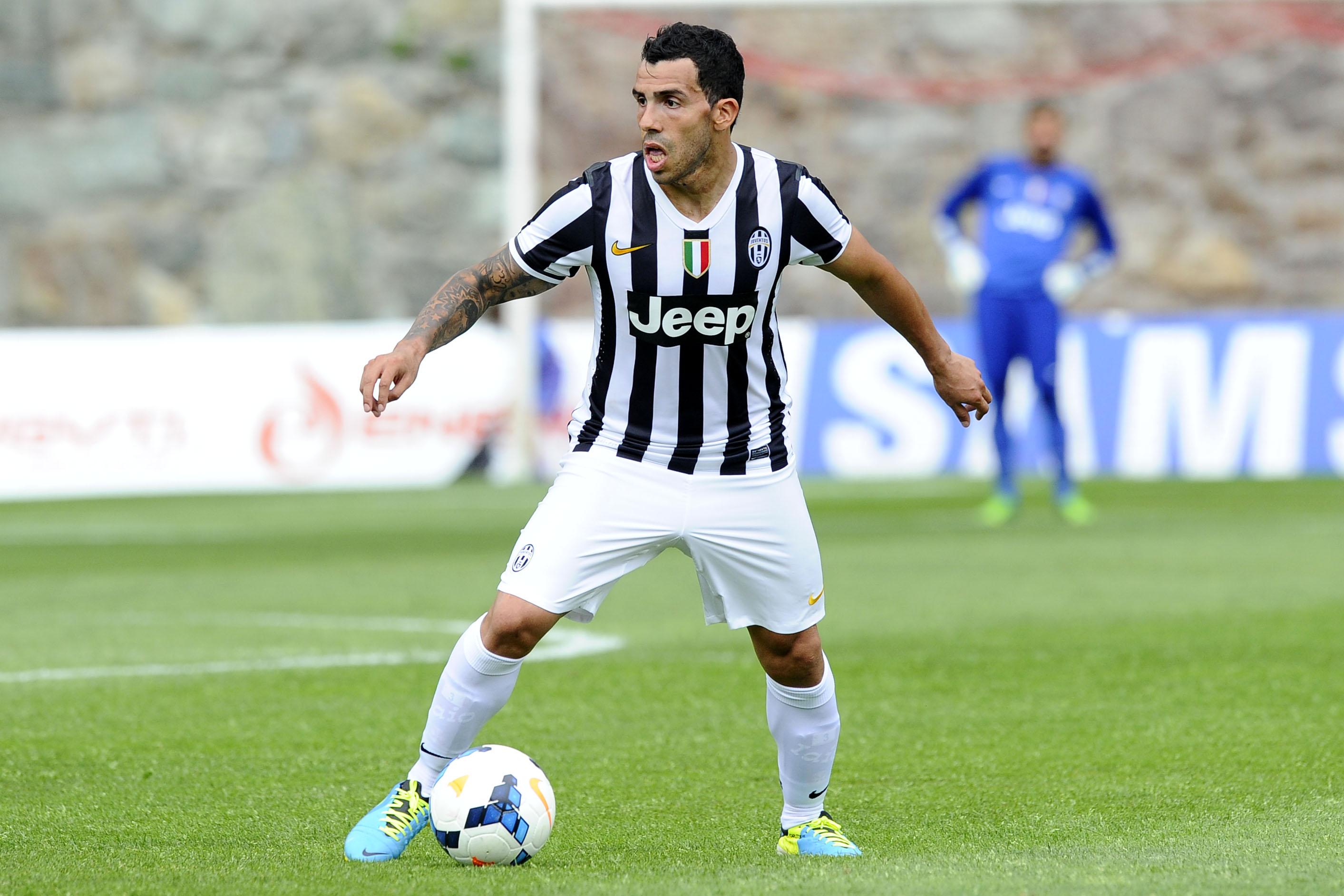 tevez carlos amichevole juventus 2013 azione 1 ifa