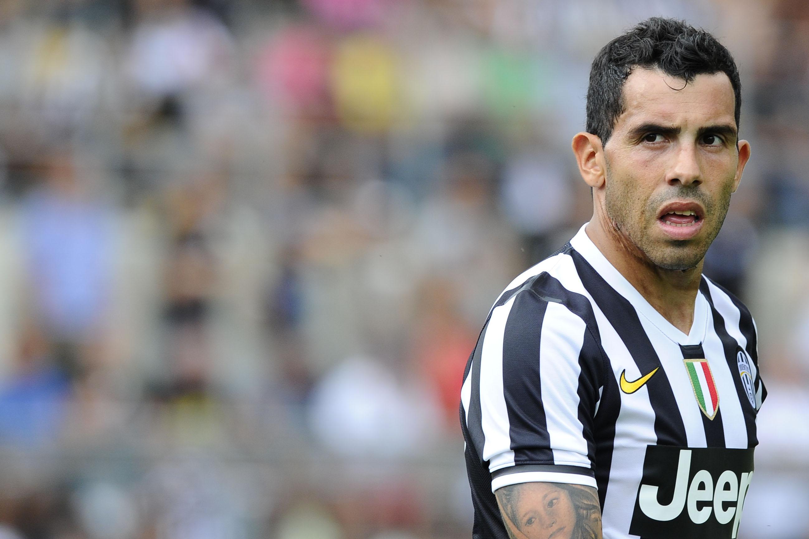 tevez carlos amichevole juventus 2013 primo piano ifa