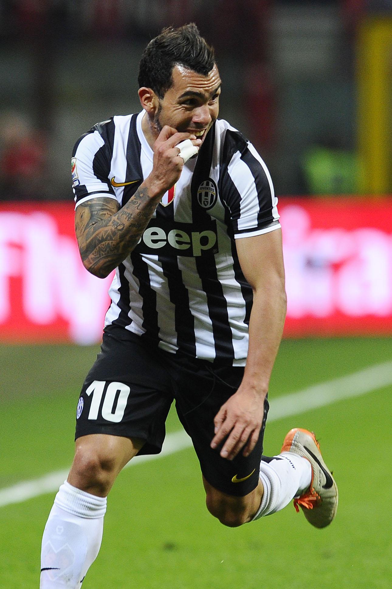 tevez esulta juventus marzo 2014 ifa